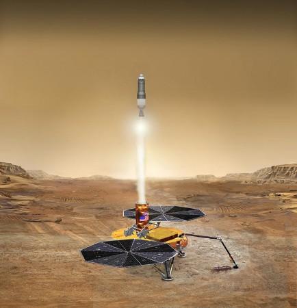 Sample return concept by NASA NASA Sample return