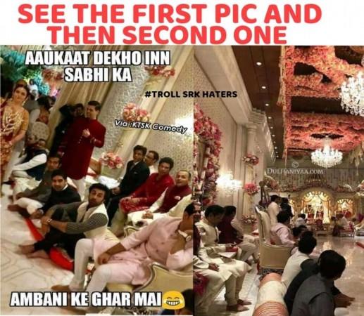 Celebrities at Mukesh Ambani's house