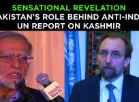 Pakistan's role behind anti-India UN Report on Kashmir