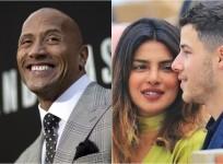 Dwayne Johnson, Priyanka Chopra, Nick Jonas