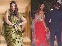 Neha Dhupia, Priyanka Chopra, Nick Jonas