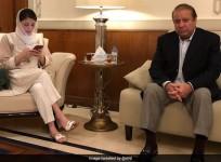 Nawaz Sharif and daughter Maryam Nawaz
