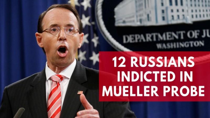 12 Russians Indicted In Mueller Probe