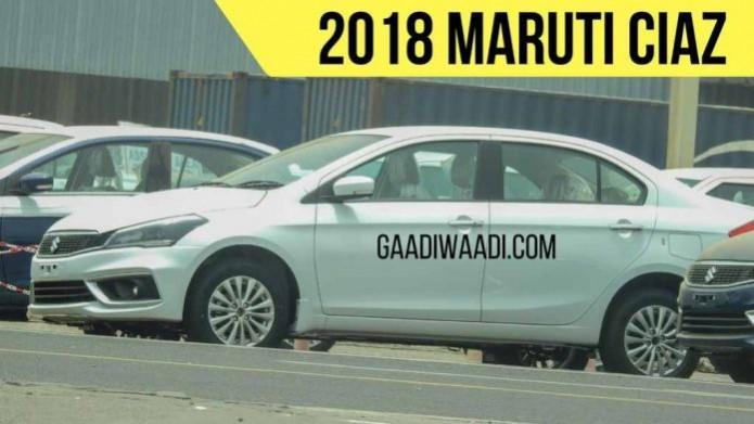 Maruti Suzuki Ciaz facelift Maruti Suzuki Ciaz facelift