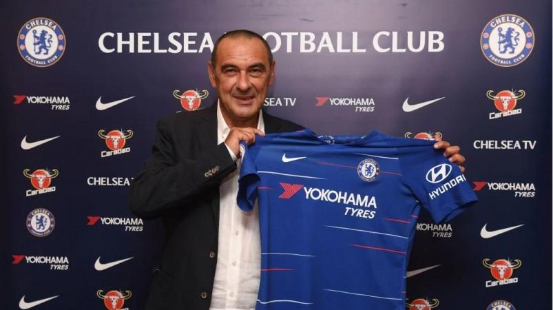 Maurizio Sarri as new Chelsea head coach Maurizio Sarri as new Chelsea head coach