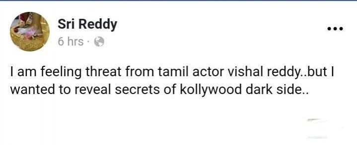 Sri Reddy Sri Reddy