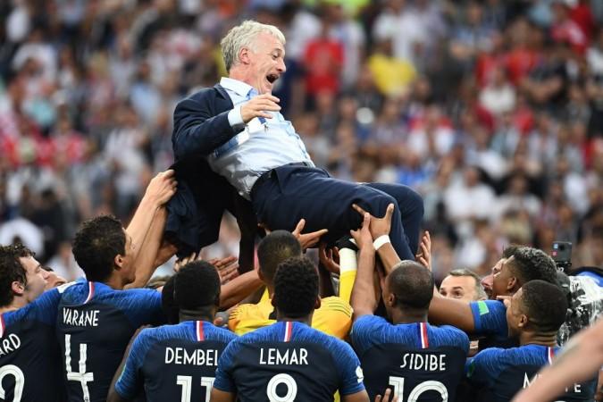 Deschamps' French side was the third youngest after England and Nigeria at Fifa World Cup 2018. Didider Deschamps
