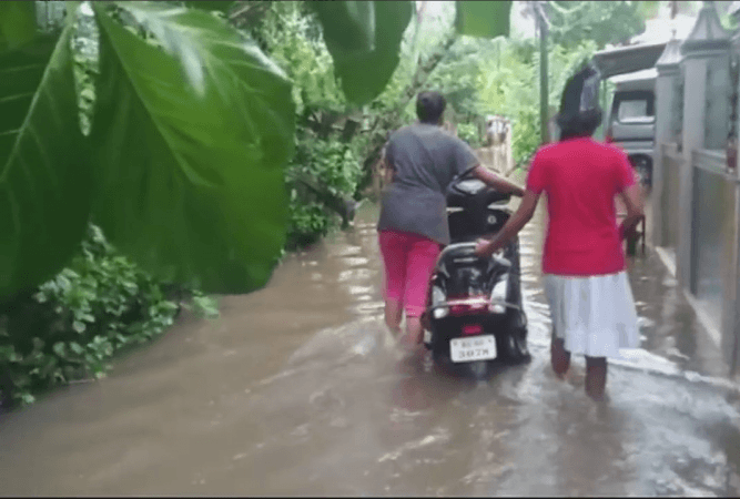 Many low-lying areas in Kochi were inundated Kerala Rains
