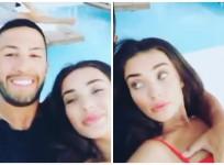 Amy Jackson smiles as beau squeezes her boobs, video goes viral