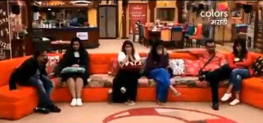 Sai Lokur, Pushkar Jog, Megha Dhade, Aastad Kale, Sharmishtha Raut, Smita Gondkar, Bigg Boss Marathi Sai Lokur, Pushkar Jog, Megha Dhade, Aastad Kale, Sharmishtha Raut, Smita Gondkar, Bigg Boss Marathi