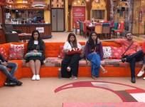 Bigg Boss Marathi, Sai Lokur, Megha Dhade, Pushkar Jog, Sharmishtha Raut, Aastad Kale, Smita Gondkar