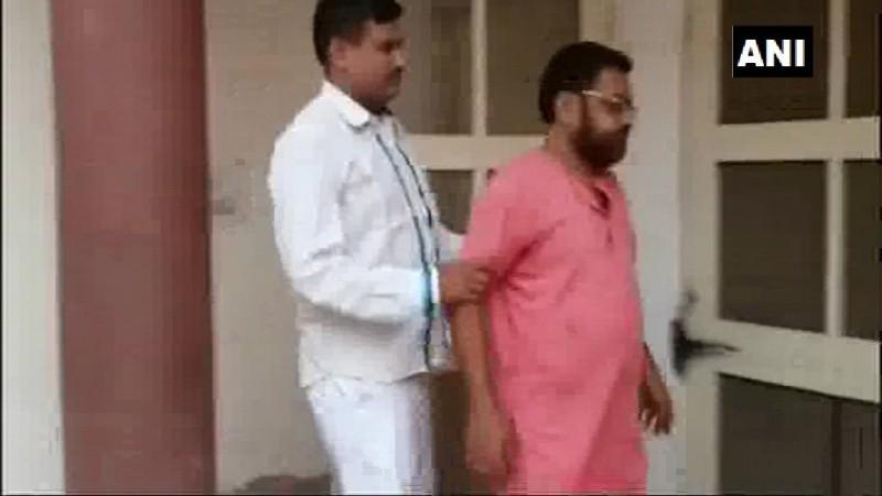 Baba Amarpuri, a Mahant at Baba Balaknath Temple in Fatehabad's Tohana, was nabbed by police Baba Amarpuri