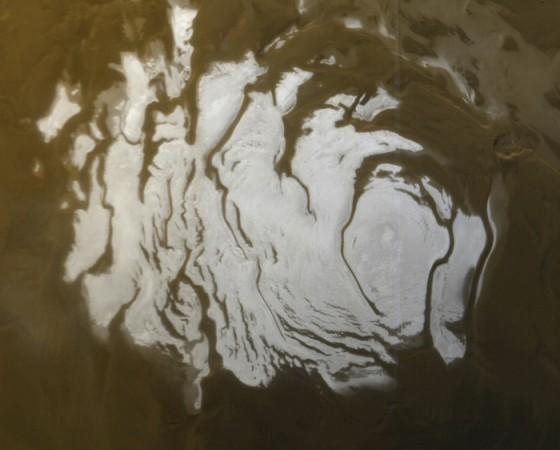 South Polar Ice Cap- Planum Australe Mars polar ice cap
