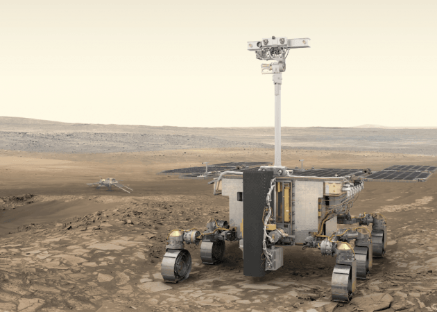 The yet-to-be-named Mars rover ExoMars Rover