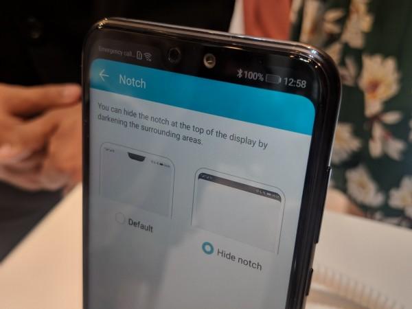 Honor 9N allows you to hide notch Honor 9N allows you to hide notch