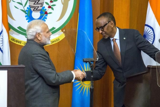 PM Modi in Rwanda Modi in Rwanda