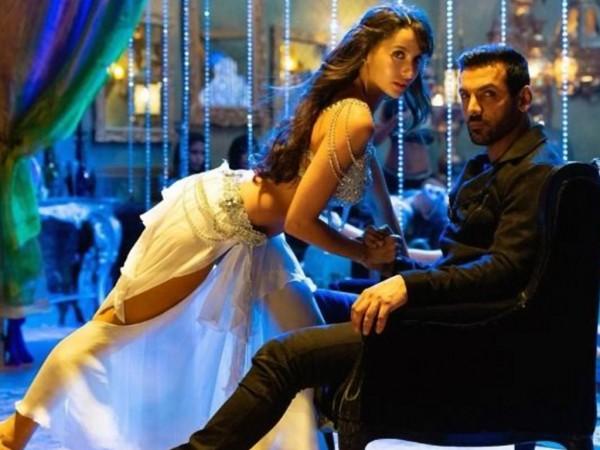 Nora Fatehi and John Abraham in Dilbar song Nora Fatehi and John Abraham in Dilbar song