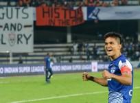 Bengaluru FC captain Sunil Chhetri