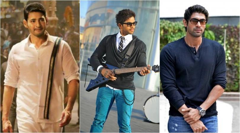 Mahesh Babu, Allu Arjun and Rana Daggubati Mahesh Babu, Allu Arjun and Rana Daggubati