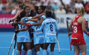 India at Women's Hockey World Cup 2018