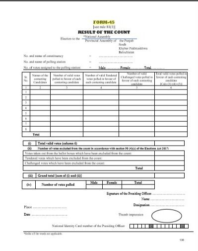 pakistan general elections