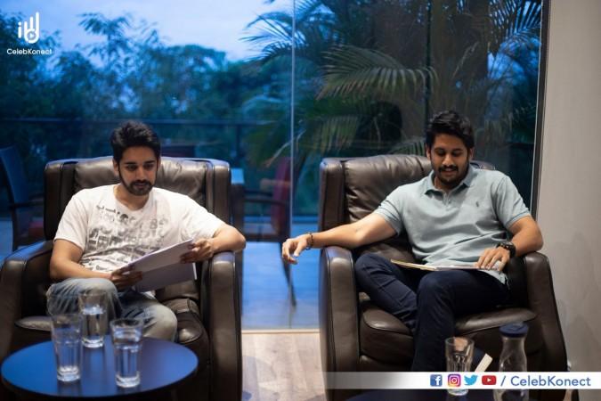 Sushanth and Naga Chaitanya Sushanth and Naga Chaitanya