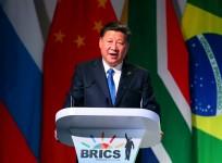 Xi Jinping speaks at the BRICS Summit