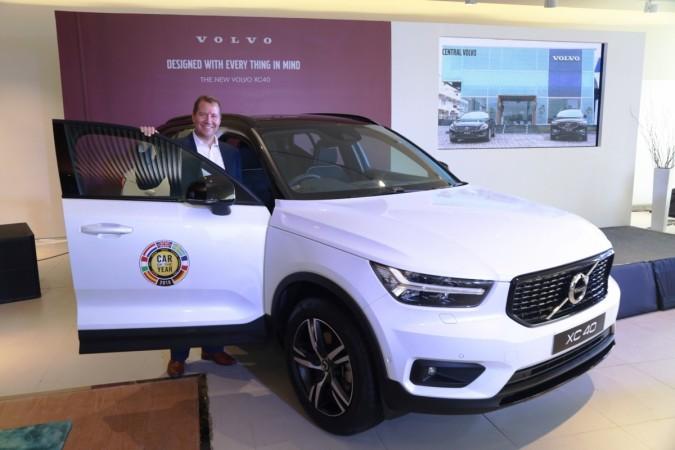 Volvo XC40 at the new Indore dealership Volvo XC40 at the new Indore dealership