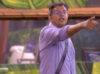 Geetha Madhuri tires to end the argument, but Babu Gogineni keeps targeting her verbally.