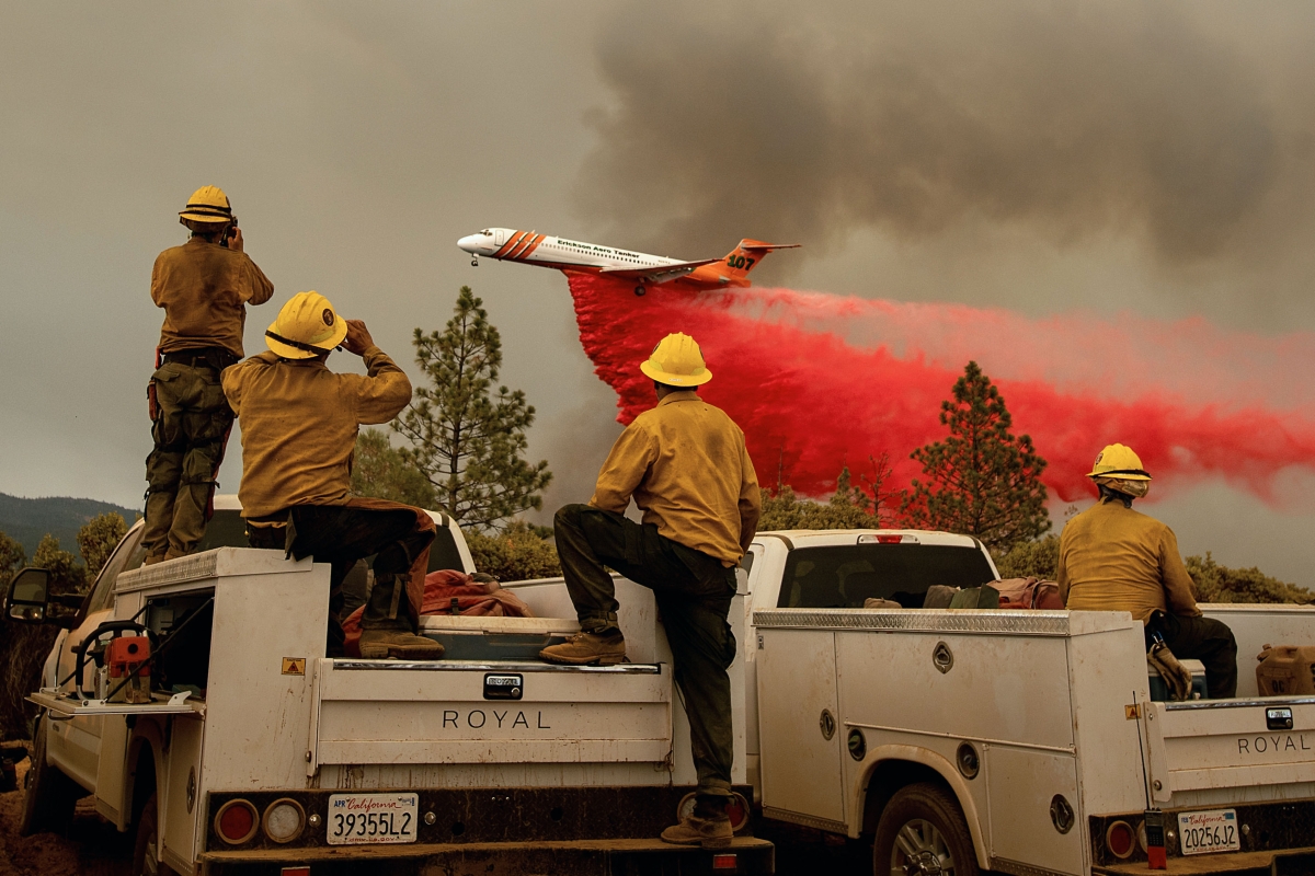 Ferguson fire in California