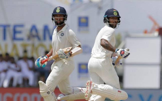 Shikhar Dhawan Cheteshwar Pujara Shikhar Dhawan Cheteshwar Pujara