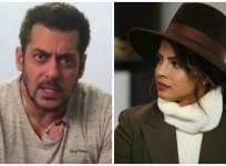 Salman Khan is reportedly miffed with Priyanka Chopra