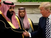 Saudi Arabia's Crown Prince Mohammed bin Salman in the Oval Office