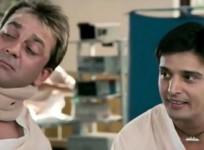 Sanjay Dutt and Jimmy Sheirgill in Munna Bhai MBBS
