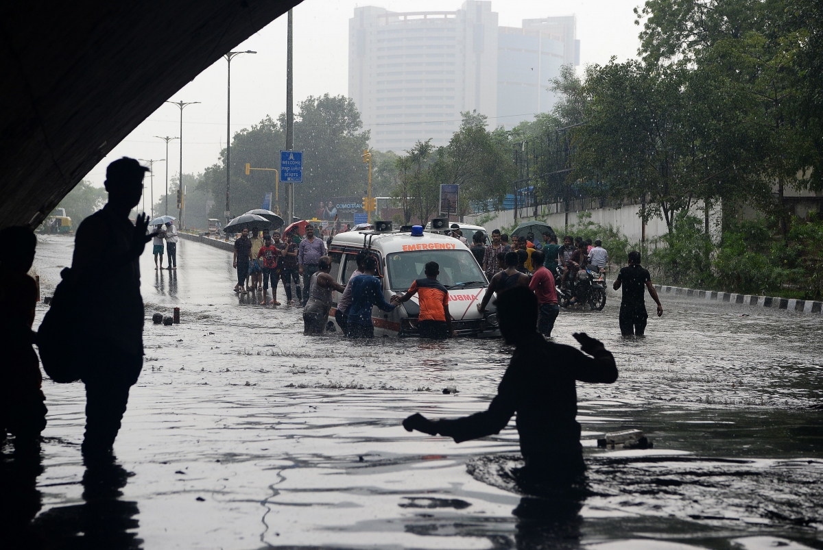 Delhi floods in photos Evacuation begins as Yamuna level crosses