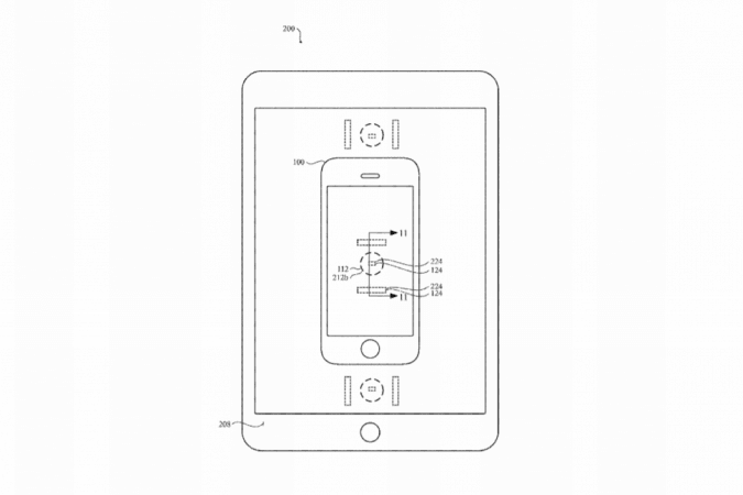 Future Apple iPhones will be able to get charged up just by keep it on top of iPads and MacBooks Apple, wireless charging, MacBook, iPads, iPhones.