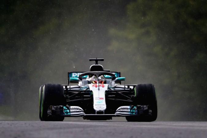 Lewis Hamilton of Mercedes AMG Petronas F1 Team during qualifying for the Formula One Grand Prix of Hungary 2018 Lewis Hamilton