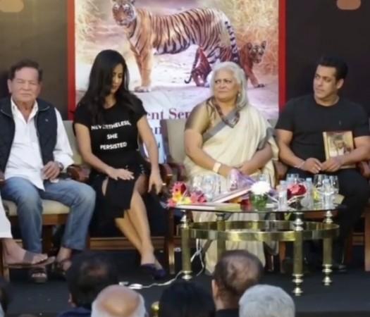 Katrina Kaif almost suffers a wardrobe malfunction Katrina Kaif almost suffers a wardrobe malfunction
