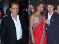 Shah Rukh Khan, Priyanka Chopra, Nick Jonas
