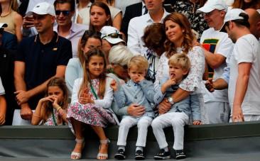Roger Federer kids
