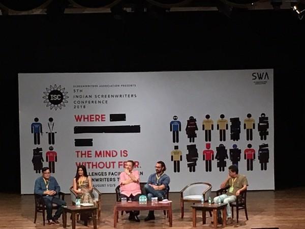 Aamir Khan at the inauguration of the 5th Indian Screenwriters Conference (ISC) at Mumbai on Wednesday, Aug 1, 2018 Credit: Aamir Khan