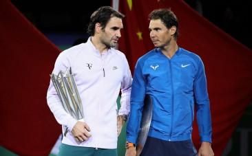 Roger Federer and Rafael Nadal
