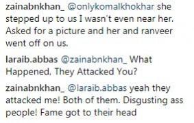 Deepika Padukone and Ranveer Singh misbehaved with fan
