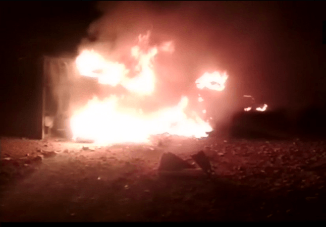 A major blast ripped through a granite quarry in Andhra Pradesh's Kurnool district Quarry blast