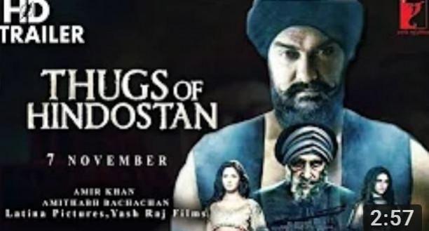 Thugs of Hindostan fake trailer cover picture Thugs of Hindostan fake trailer gets over six million views