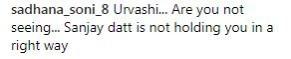 Did Sanjay Dutt touch Urvashi Rautela inappropriately?