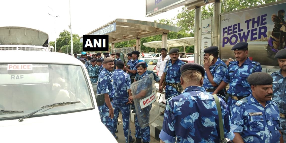 RAF deployed in Chennai Karunani funeral