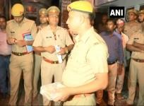 UP police at the Deoria shelter home