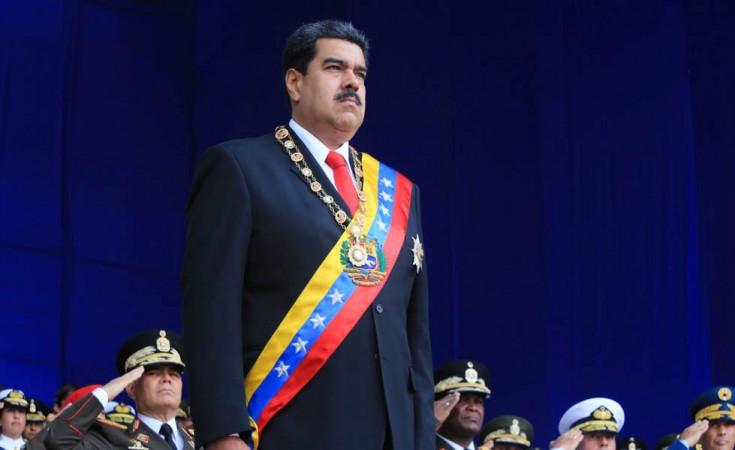Maduro attends a military event on August $, 2018 when the attack took place maduro