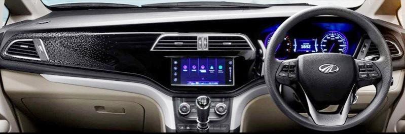 Mahindra Marazzo's dashboard Mahindra Marazzo